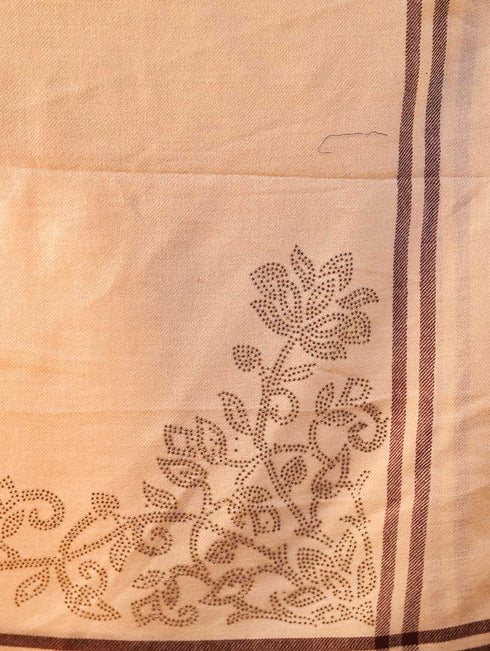 Women's Sequence Design Wool Stole